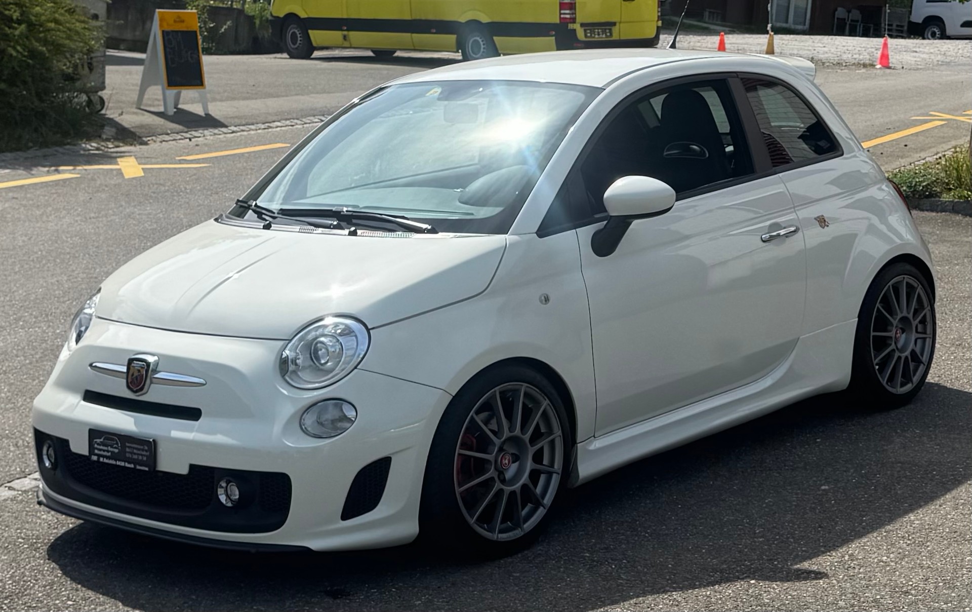 FIAT 500 1.4 16V Turbo Abarth SS / Auspuffanlage