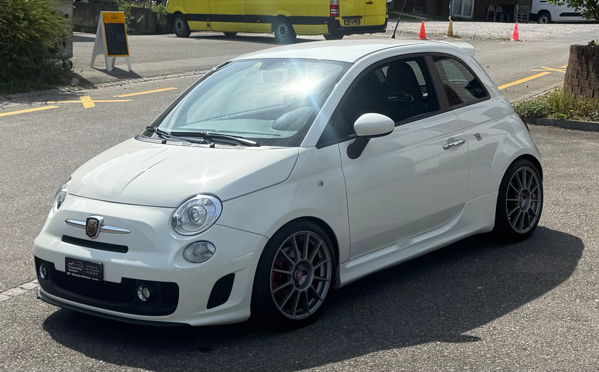 FIAT 500 1.4 16V Turbo Abarth SS / Auspuffanlage-showroom-element-1