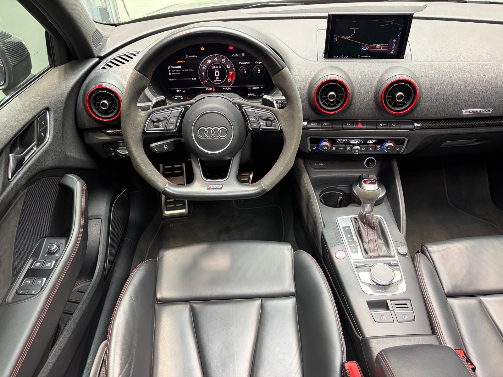 AUDI RS3 Limousine 2.5 TSI quattro S-tronic * Daza * Black Panther * Ohne Opf * Sans FAP*-image-20