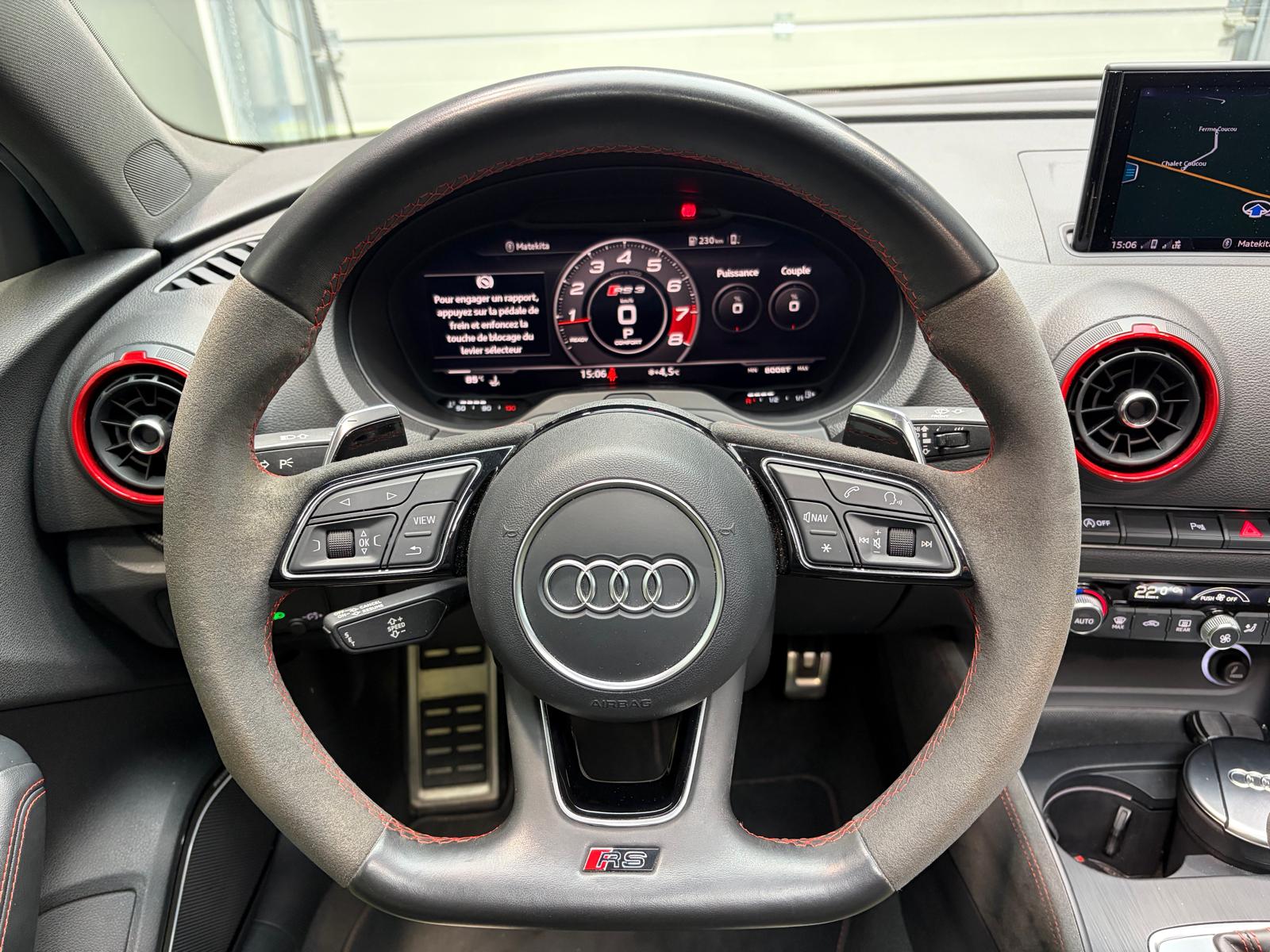 AUDI RS3 Limousine 2.5 TSI quattro S-tronic * Daza * Black Panther * Ohne Opf * Sans FAP*-image-21