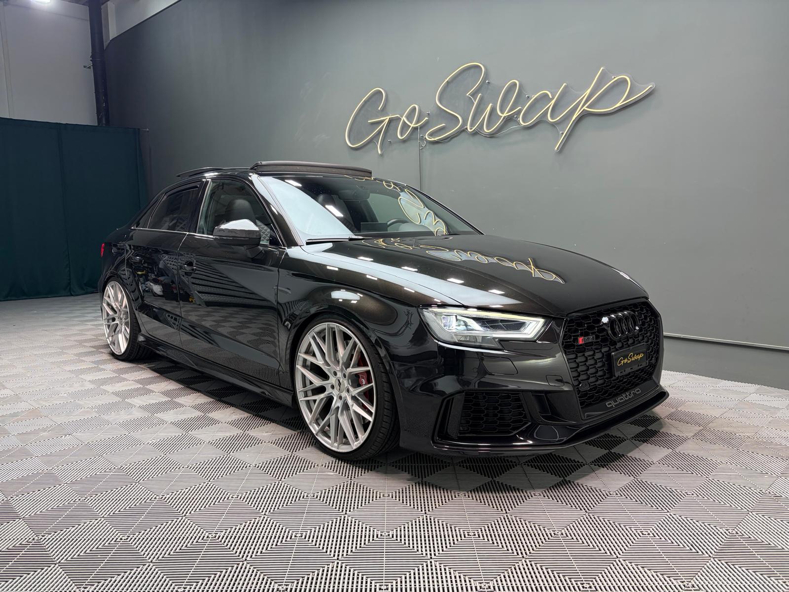 AUDI RS3 Limousine 2.5 TSI quattro S-tronic * Daza * Black Panther * Ohne Opf * Sans FAP*-image-0