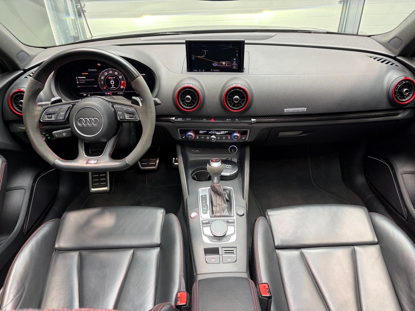 AUDI RS3 Limousine 2.5 TSI quattro S-tronic * Daza * Black Panther * Ohne Opf * Sans FAP*-image-19