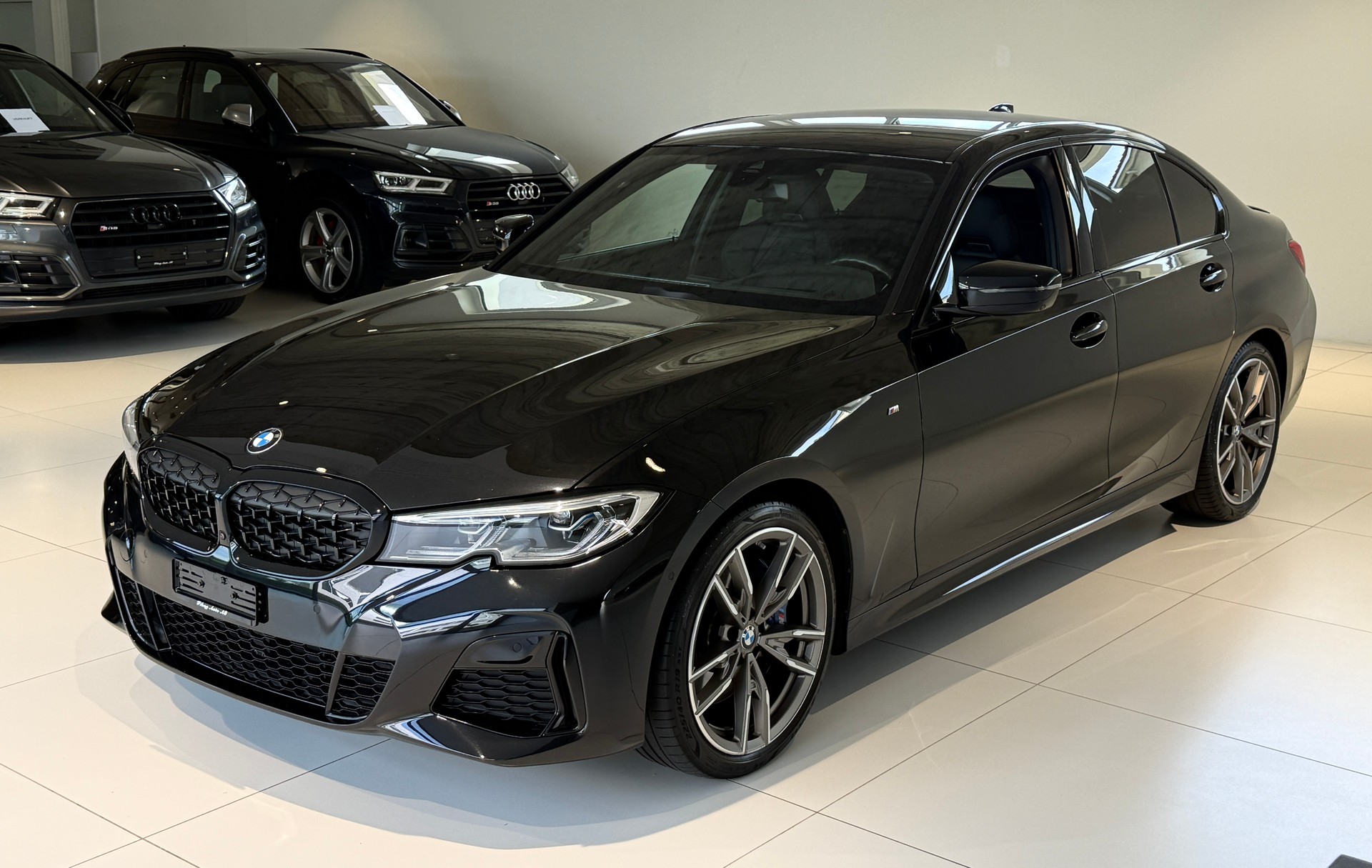 BMW M340d xDrive 48V Steptronic Sport***M-PACKET***ALL-BLACK***1. HAND***CH-FAHRZEUG***SERVICE KOSTENLOS 10J/100'000Km***-image-3