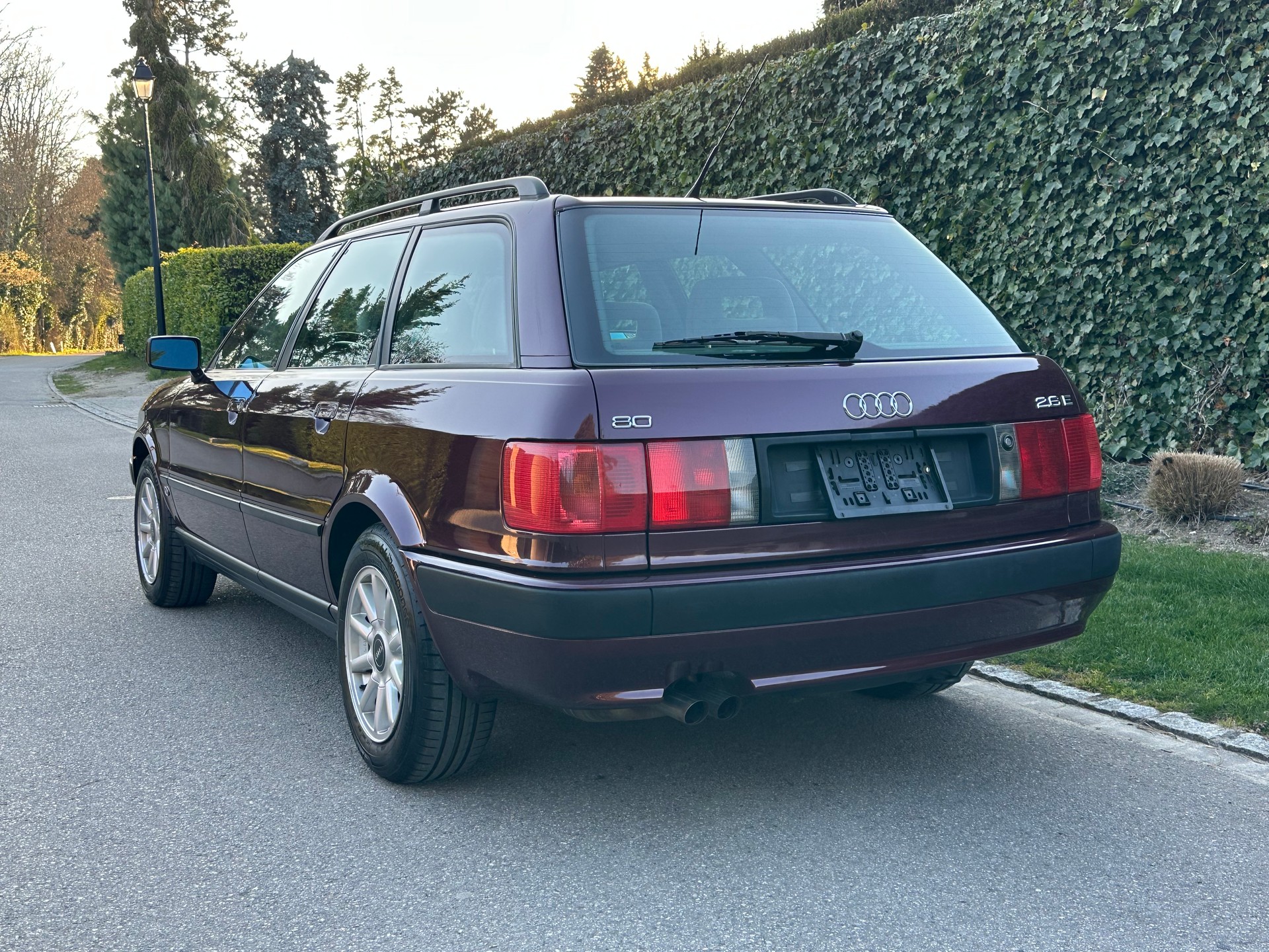 AUDI 80 Avant 2.6 E V6 - Expertisée vétéran-image-1