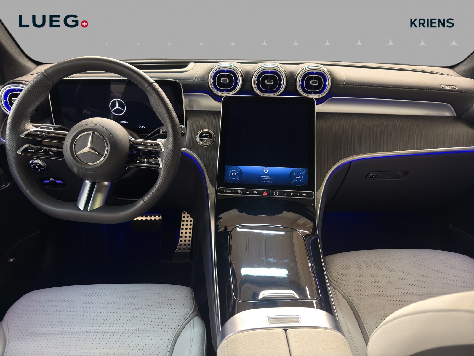 MERCEDES-BENZ GLC 300 4M - AMG / DISTRONIC / 360 Grad Kamera / Standheizung-image-11