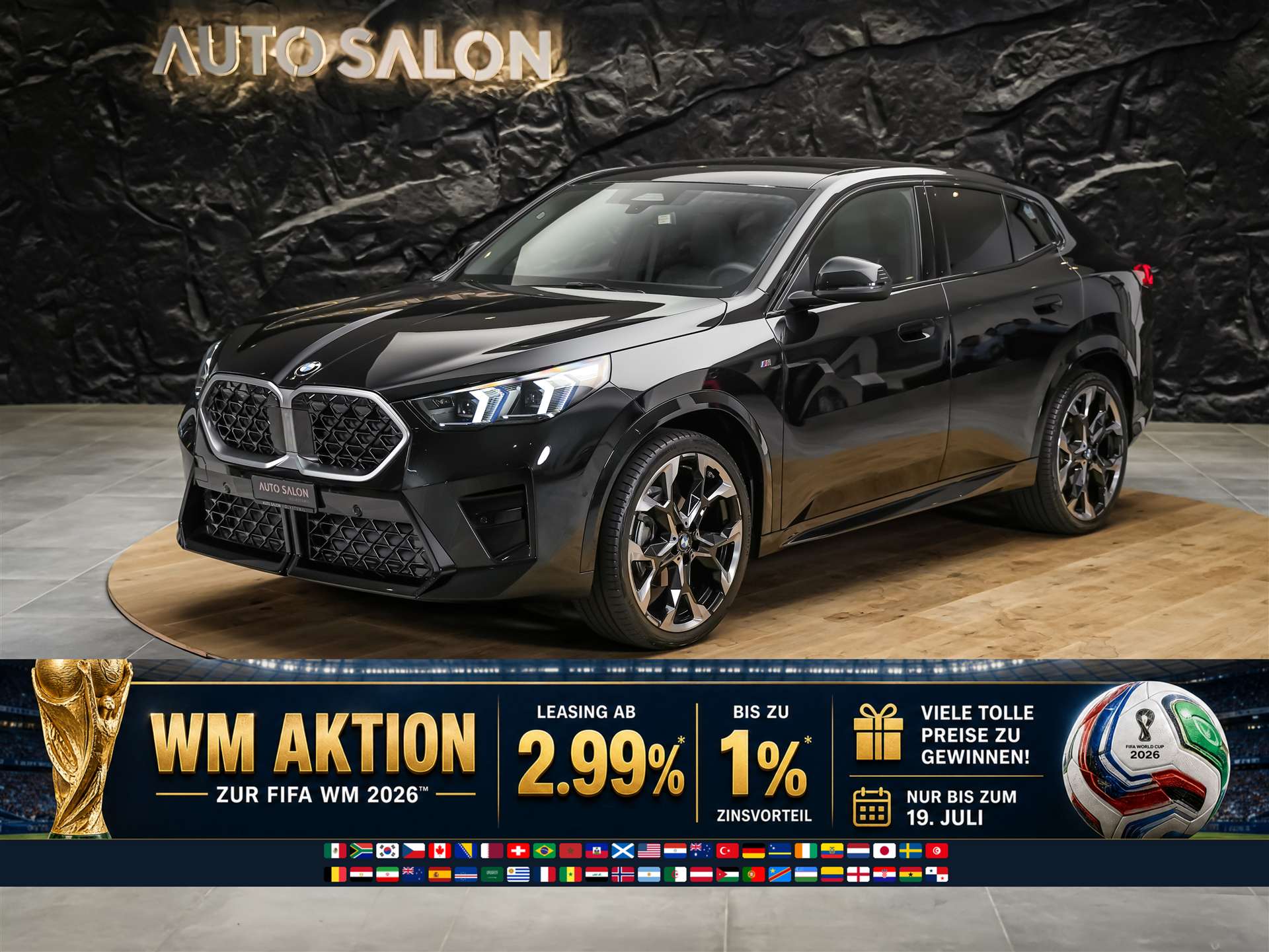 BMW X2 sDrive 20d M Sport *Werksgarantie*Lenkradheizung*Voll Leder*-image-0