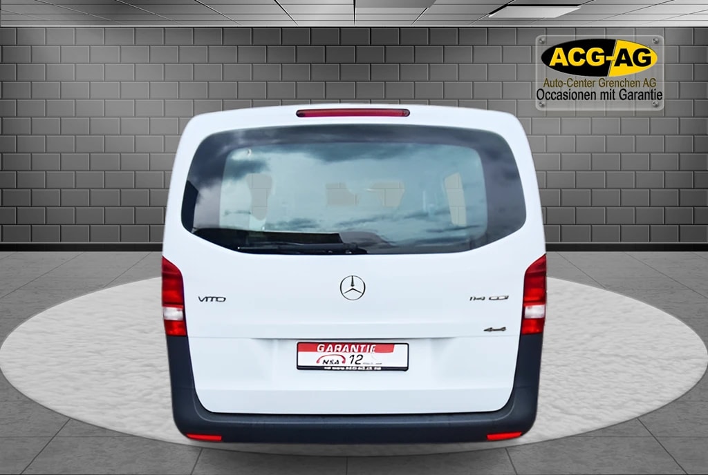 MERCEDES-BENZ Vito 114 CDI Extralang 9G-Tronic 4M Base ** 3-Plätzer ** Gr-Navi ** Anh-Kupplung ** Neues Modell 2023 **-image-4
