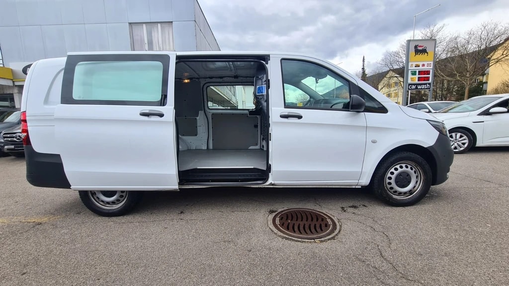 MERCEDES-BENZ Vito 114 CDI Extralang 9G-Tronic 4M Base ** 3-Plätzer ** Gr-Navi ** Anh-Kupplung ** Neues Modell 2023 **-image-8