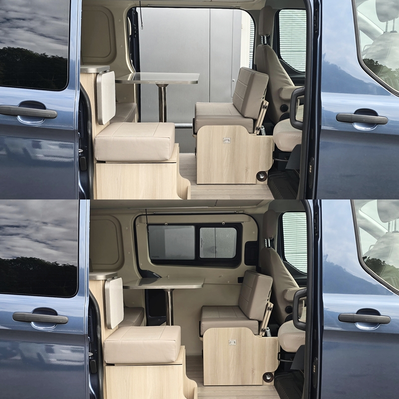 FORD NUGGET DREAMER COMPACT CAPLAND AUFSTELLDACH 2,0 TDCI DIESEL AUTOMAT-image-8