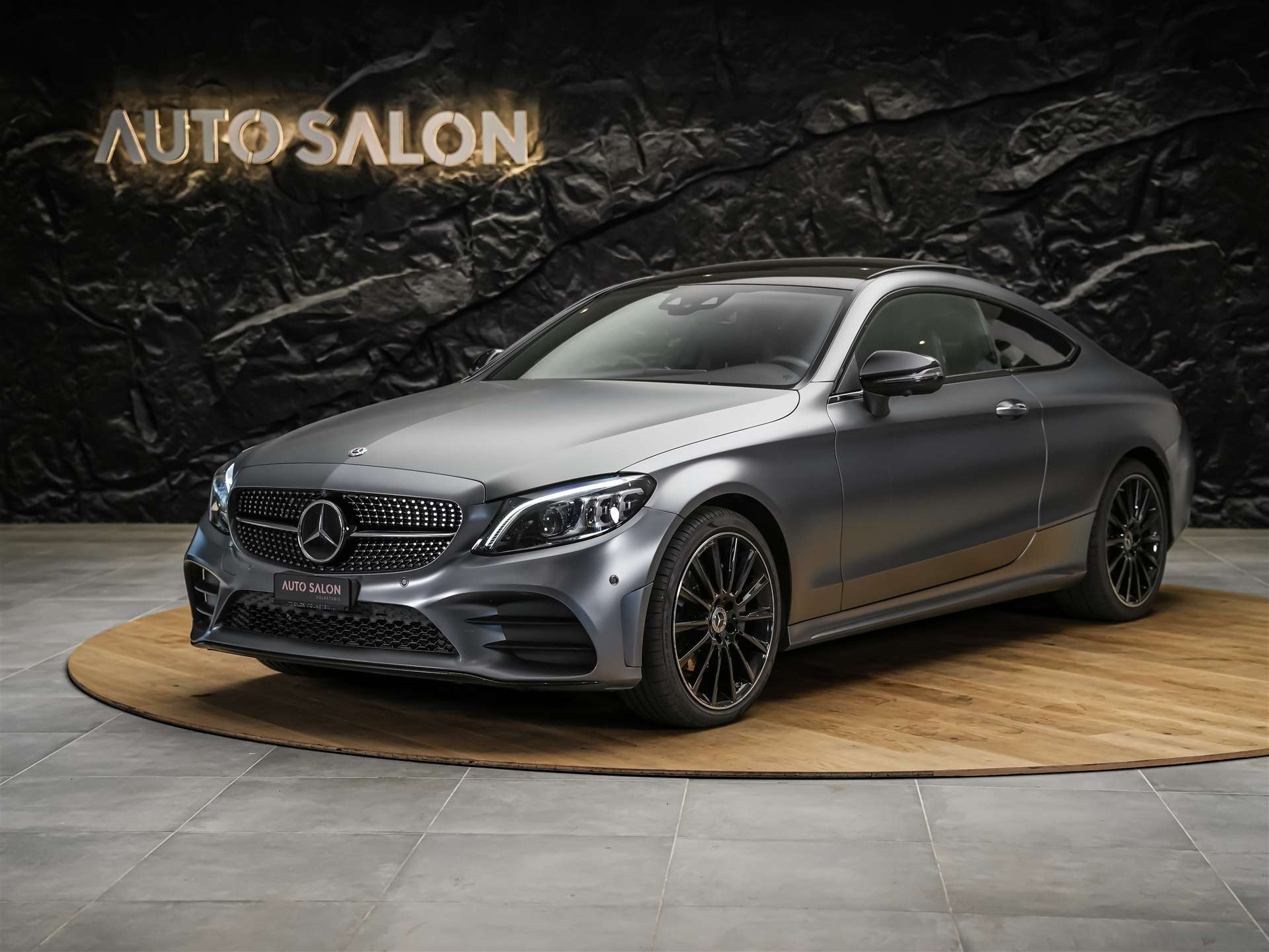 MERCEDES-BENZ C 200 Coupé 4Matic AMG Line 9G-Tronic *CH-Fahrzeug*Sternen Himmel*Panorama*Sitzbelüftung*-image-0