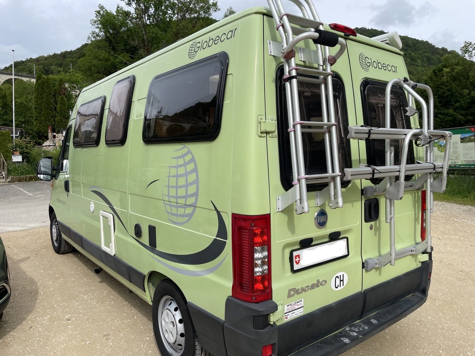 FIAT 2.8 JTD Globecar CAMPSCOUT, cellule Dethleffs-image-5