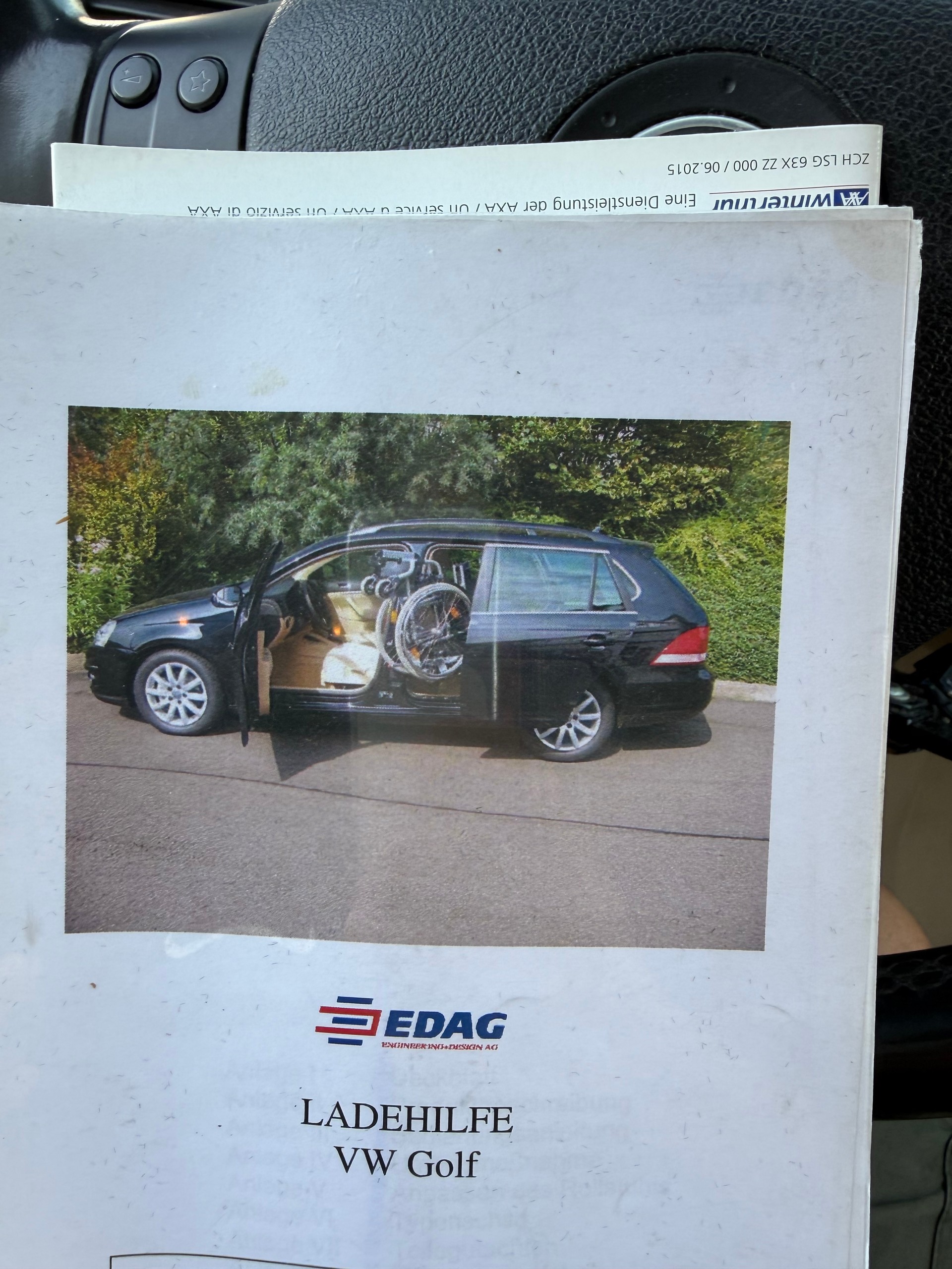 VW Golf var. 1,4 TSI Automatique véhicule pour handicapés-image-0