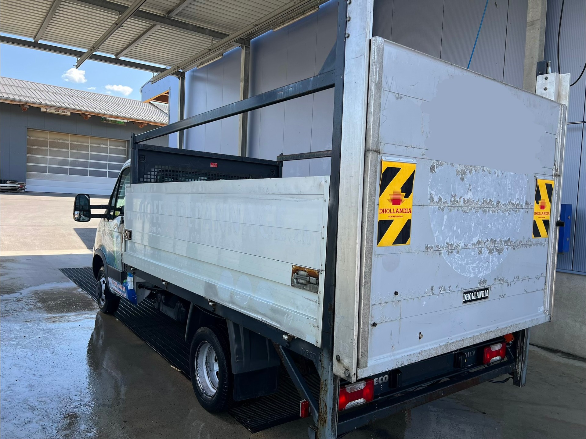 IVECO 35C12 Pont fixe ridelle élévatrice EURO 4-image-1