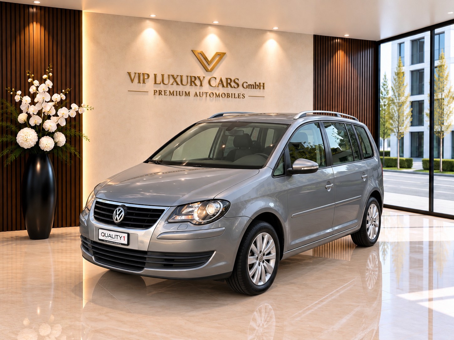 VW Touran 1.4 TSI Team DSG 7 plätze-image-0