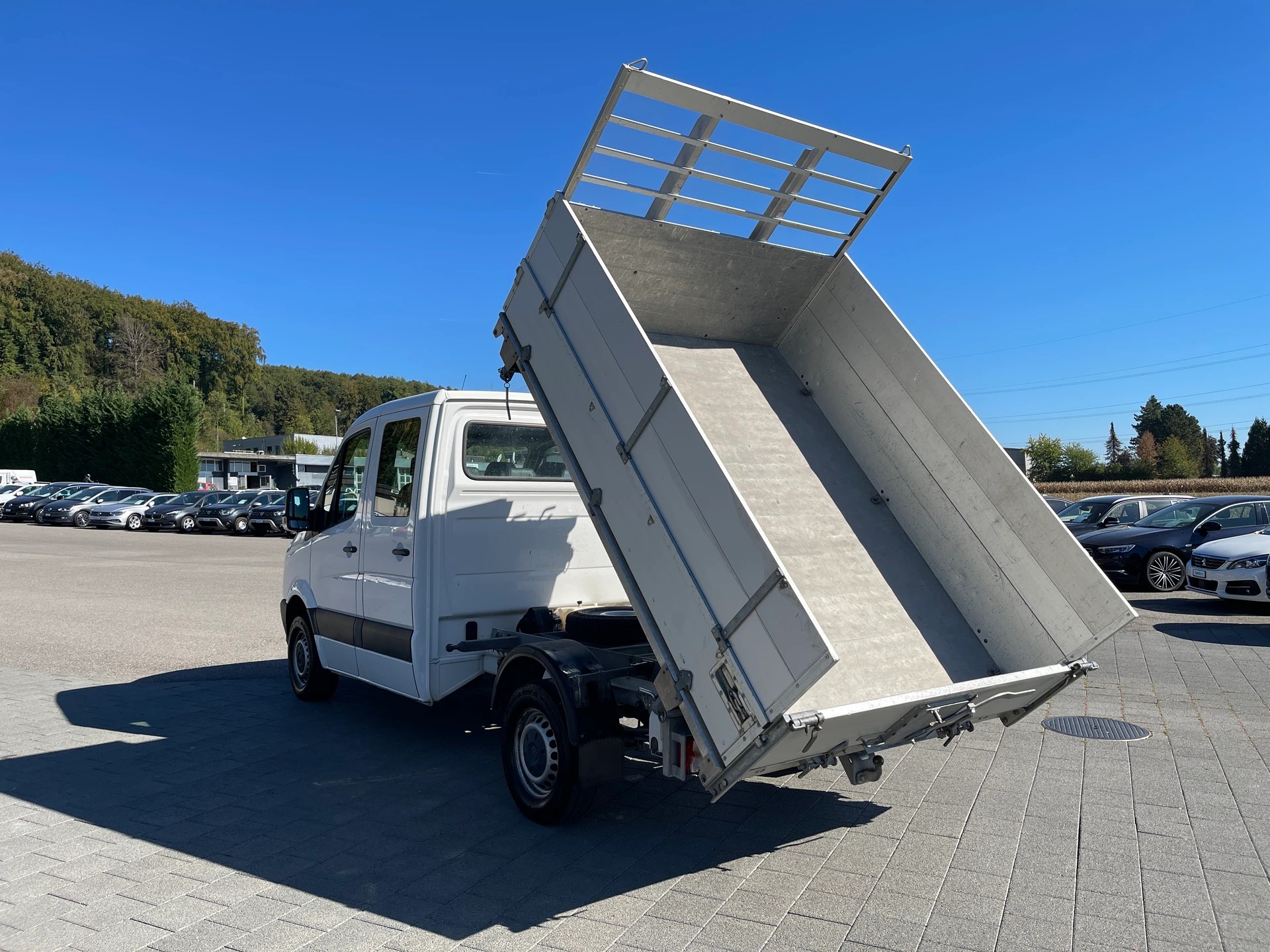 VW Crafter 35 2.0 TDI CR*Kippbrücke*7 Plätzer-image-1
