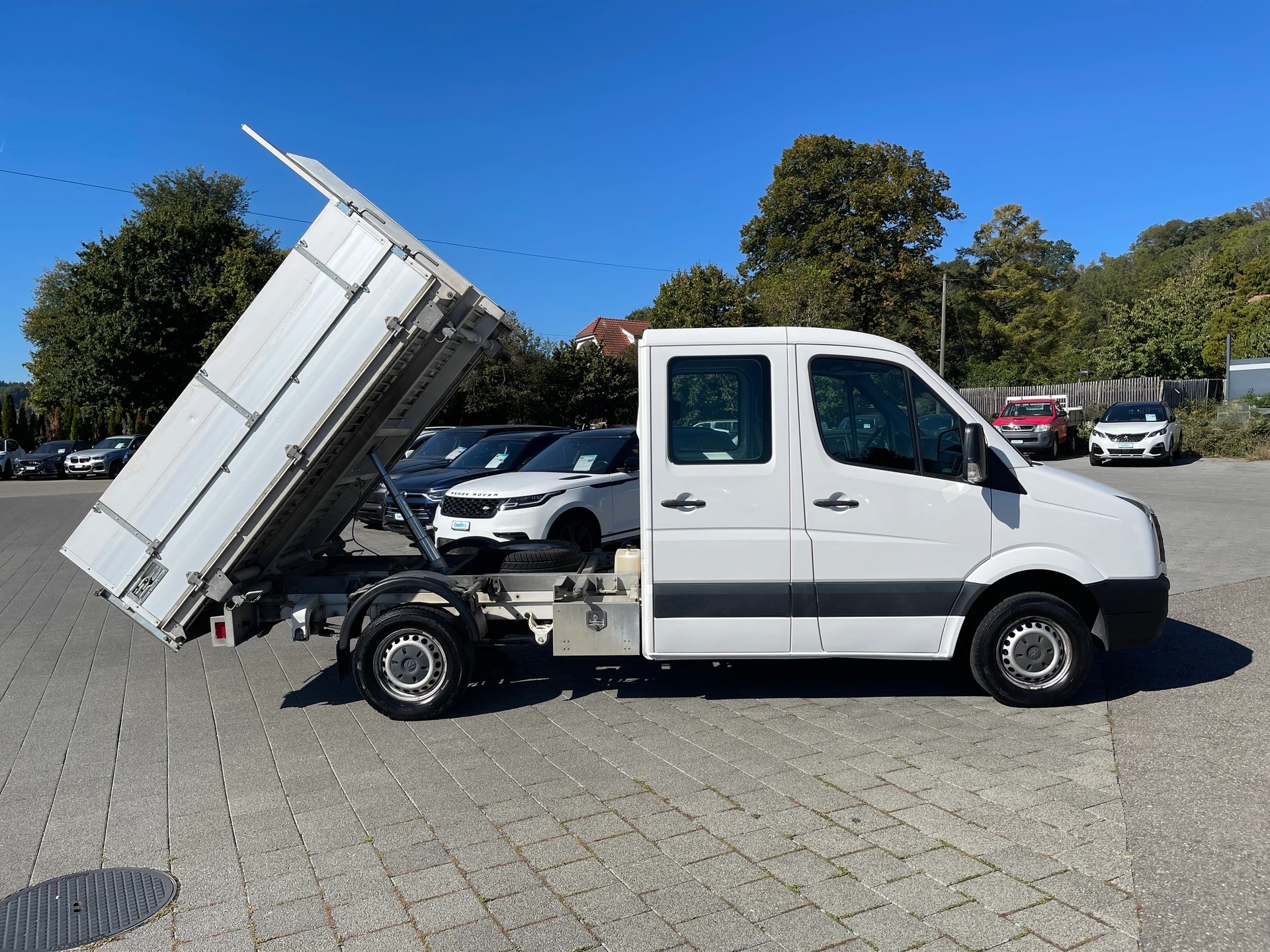 VW Crafter 35 2.0 TDI CR*Kippbrücke*7 Plätzer-image-2