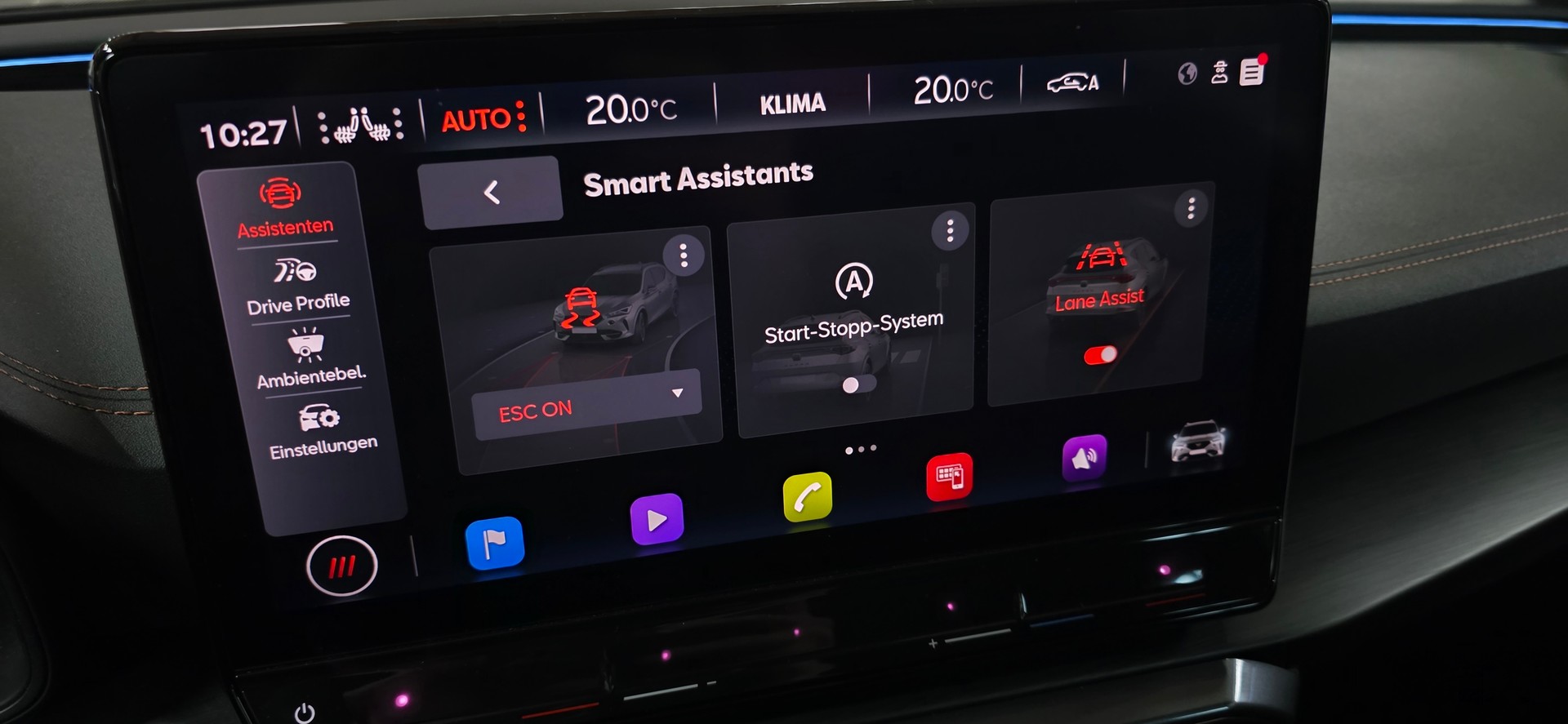 CUPRA Formentor 2.5TSI VZ5 4Drive DSG *ACC&LaneAssist*360°Kamera*Ambientebeleuchtung*AppleCarPlay&AndrioidAuto*-image-21