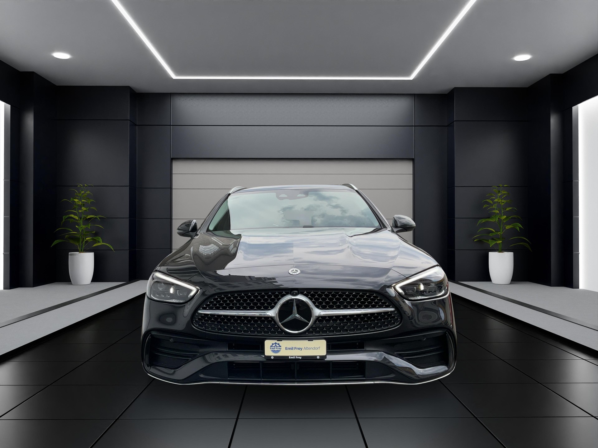 MERCEDES-BENZ C 220 d 4MATIC T-Modell Swiss Star AMG Line-image-1