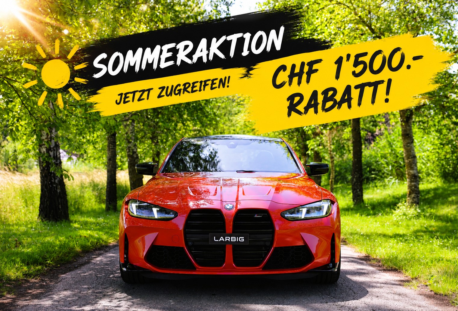 BMW M3 Competition LCI2 *Alcantara Lenkrad* *Carbon* *Werksgarantie bis 04/2030*