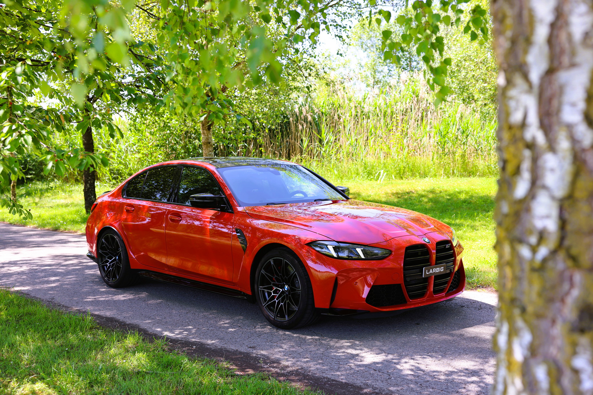 BMW M3 Competition LCI2 *Alcantara Lenkrad* *Carbon* *Werksgarantie bis 04/2030*-image-4