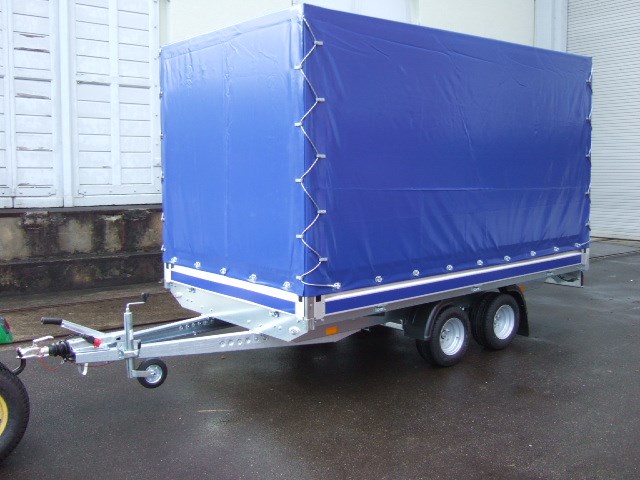 BESTTRAILERS Condor 2 2'700KG Niederfahrwerk und Blachenaufbau-image-3