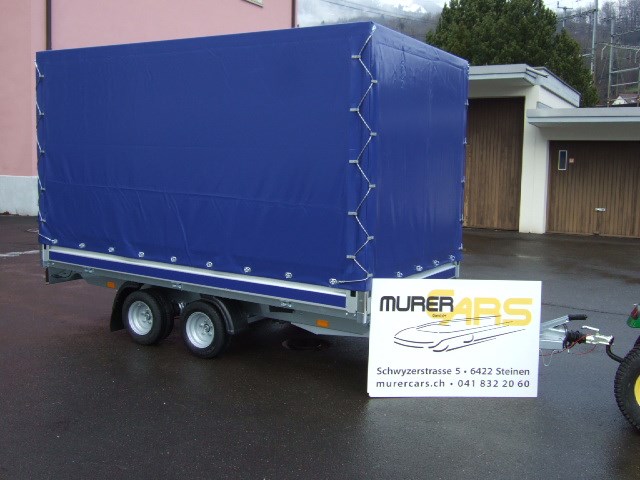 BESTTRAILERS Condor 2 2'700KG Niederfahrwerk und Blachenaufbau-image-0