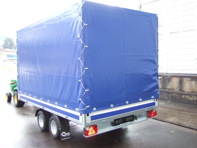 BESTTRAILERS Condor 2 2'700KG Niederfahrwerk und Blachenaufbau-image-5