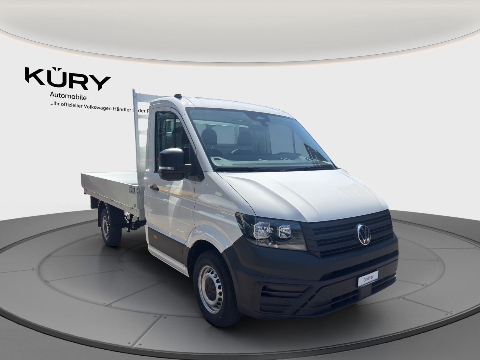 VW Crafter 35 2.0 TDI Kipp./Prits./Koffer+Heb. Champion L3-image-2