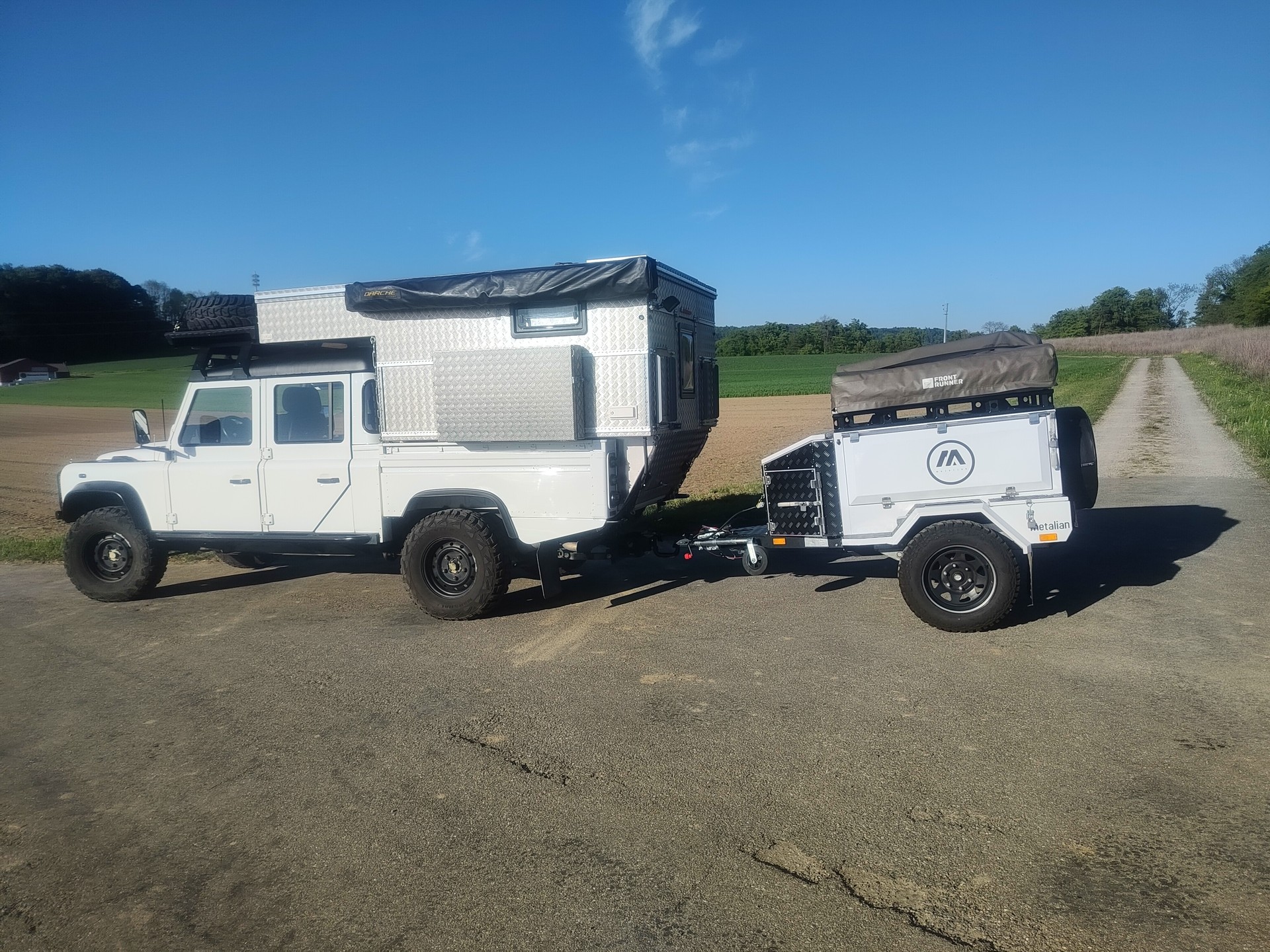 LAND ROVER DEFENDER 130, 2.4 mit Absetzkabine, Expeditionsbereit-image-0