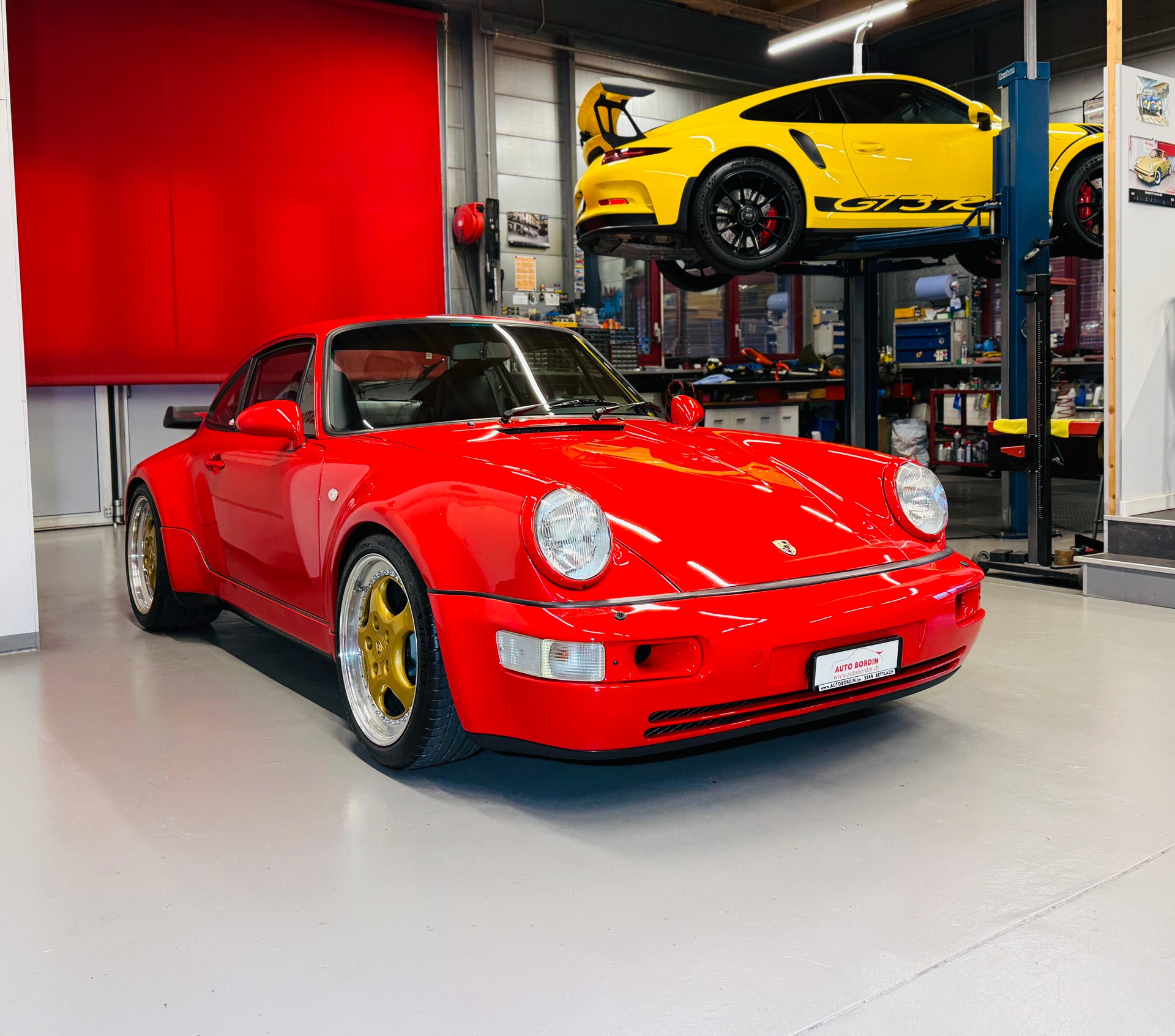 PORSCHE 911 Turbo II 964 „Indischrot & Turbo-Sitze“-image-13