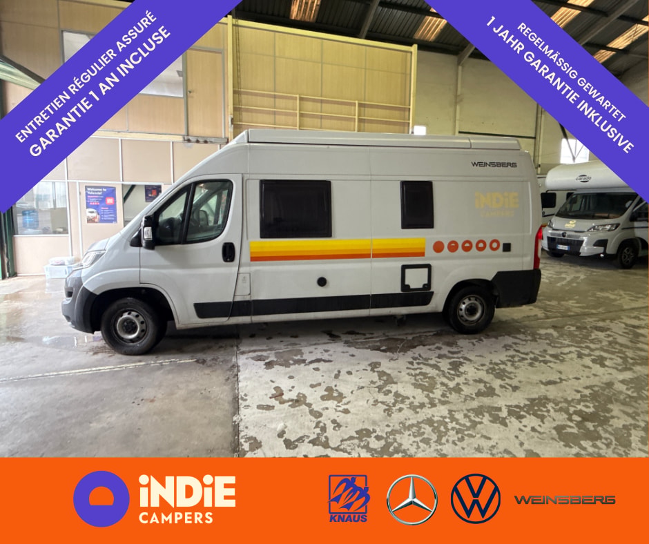 FIAT 2024 Fiat Ducato Weinsberg Carabus | Schaltgetriebe | Aufstelldach