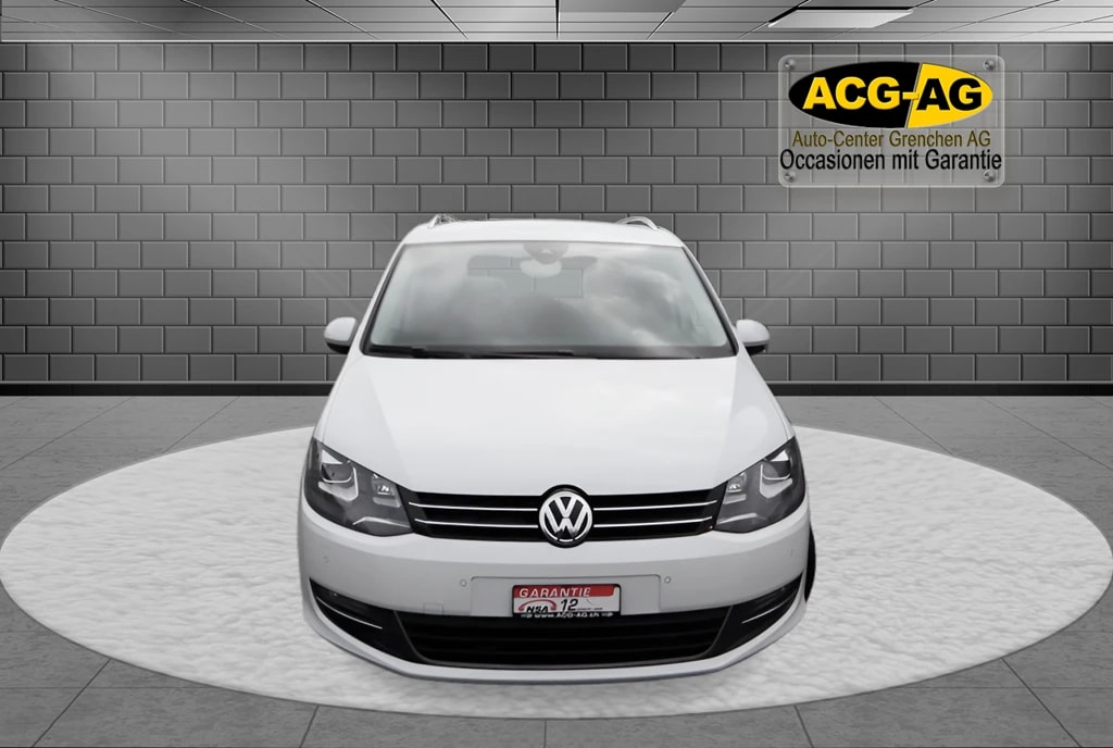 VW Sharan 2.0 TDI BMT Highline 4Motion DSG ** Alcantara-Leder ** Gr-Navi ** RF-Kamera ** ACC ** Totwinkel-Assistent ** Ab MFK-image-1