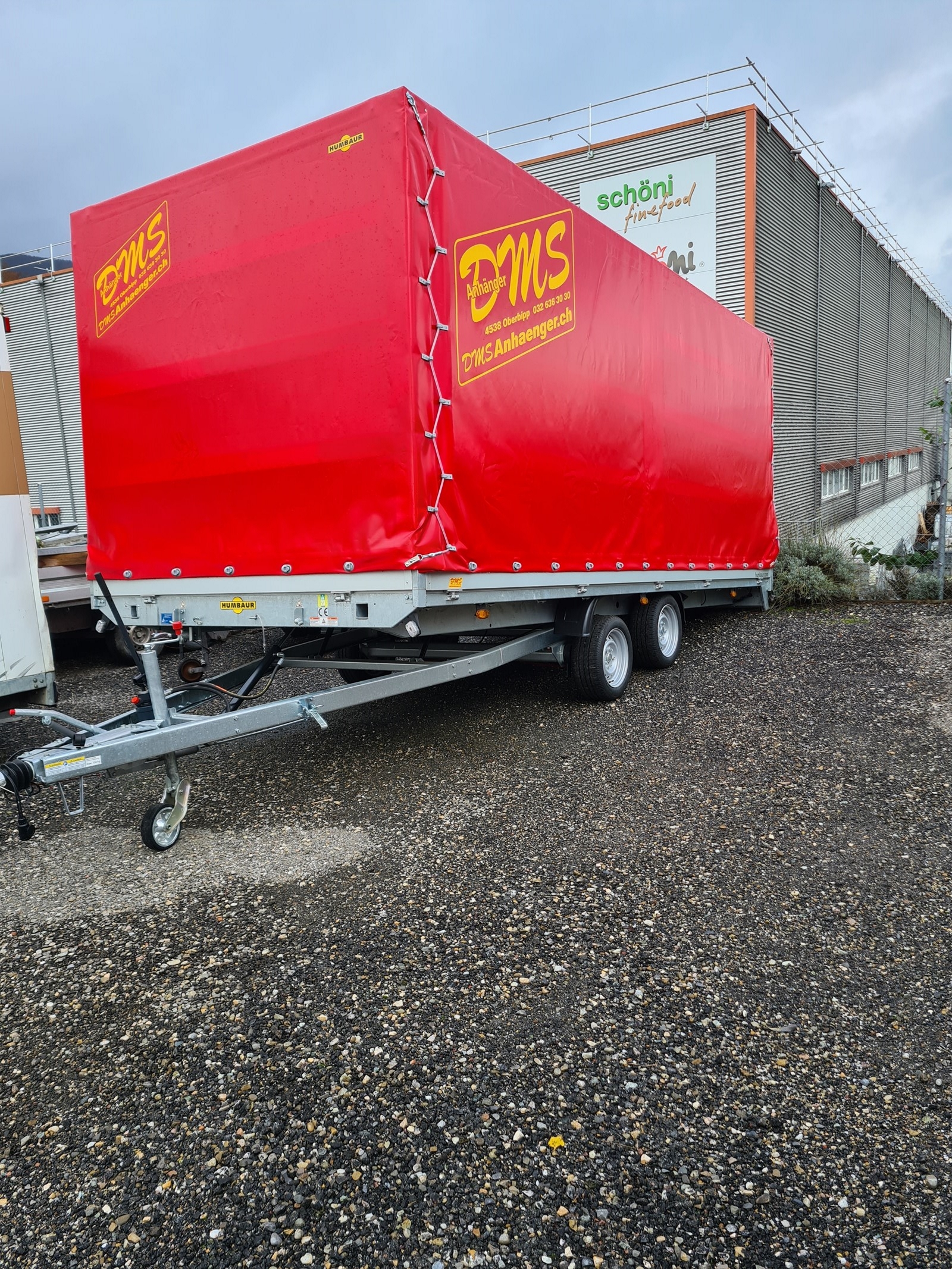 HUMBAUR DMS MTKA 355122 mit Plane rot