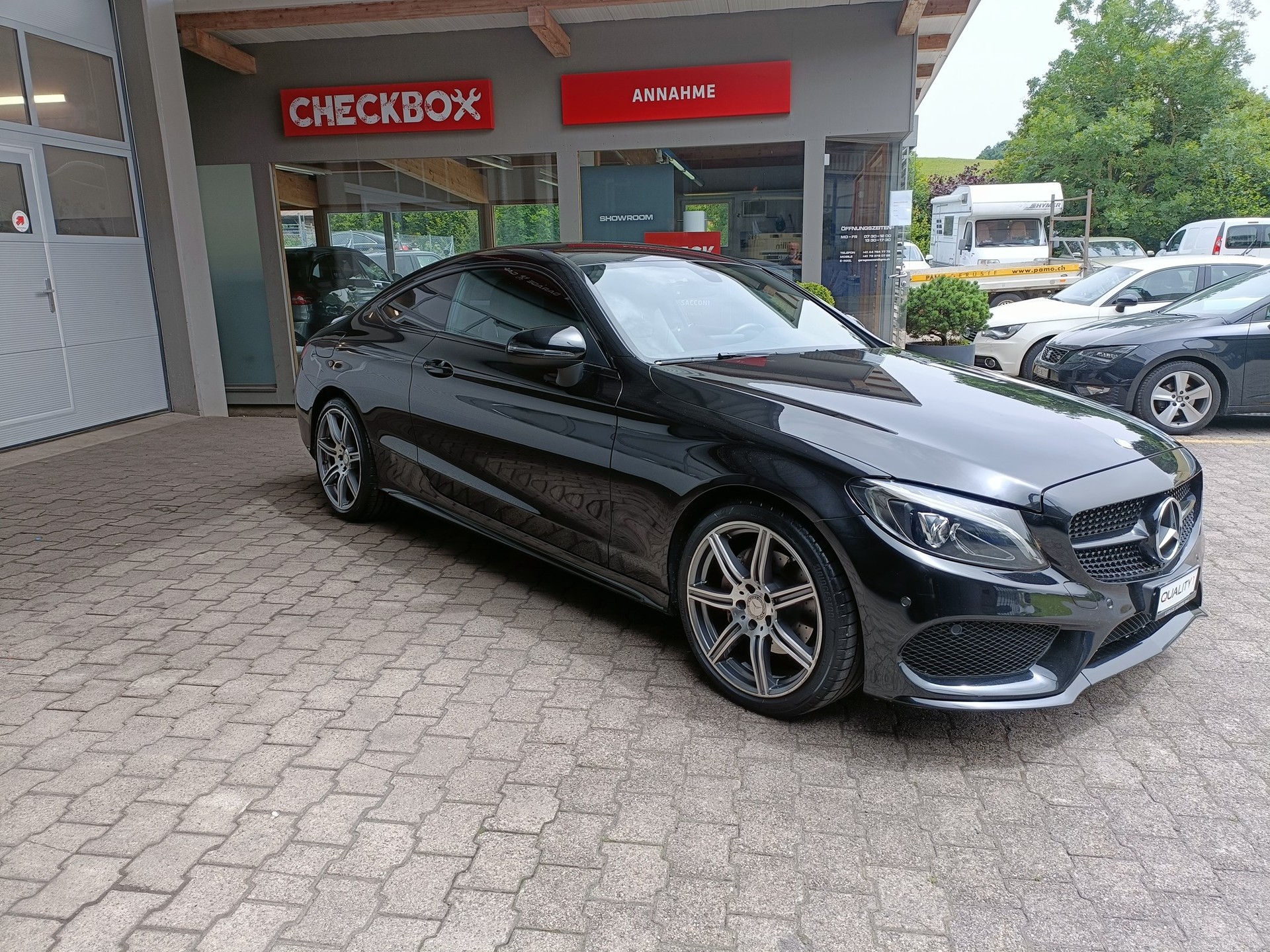 MERCEDES-BENZ C 200 AMG Line Coupé 7G-Tronic-image-1
