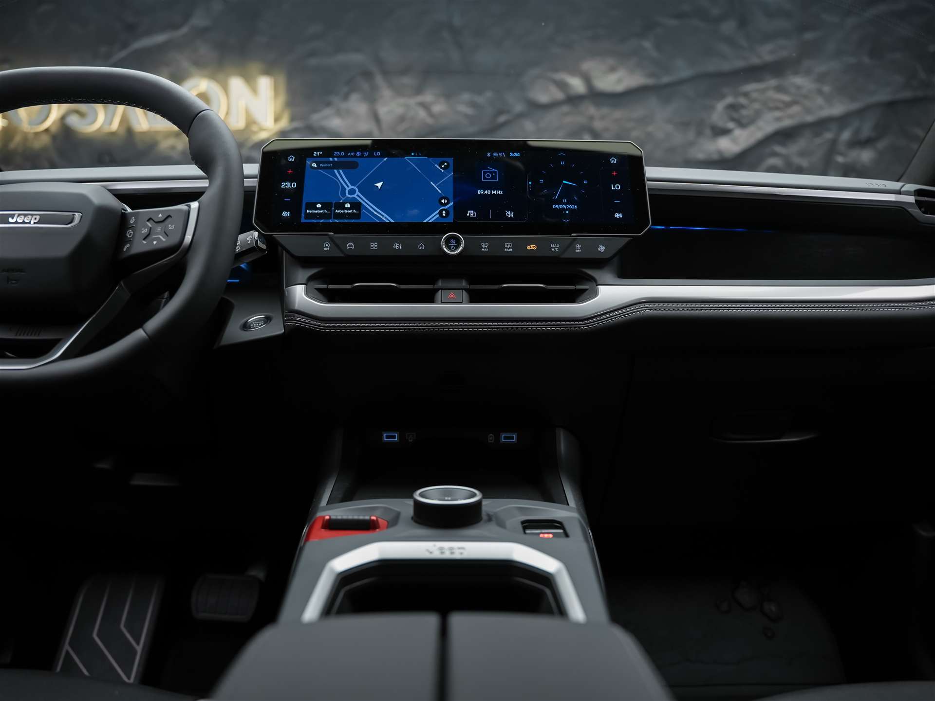 JEEP Compass 1.2 T e-Hybrid First Edition *SOFORT Verfügbar*Werksgarantie*Matrix-LED*Lenkradheizung*-image-19