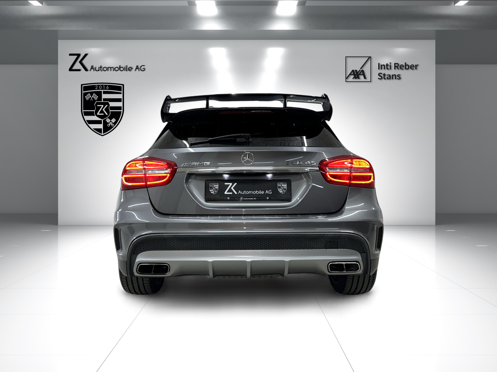 MERCEDES-BENZ GLA 45 AMG 4Matic 360PS 7G-DCT | AMG Heckspoiler | Performance-Abgasanlage | RF-Kamera | Panoramadach | Keyless Go |-image-4
