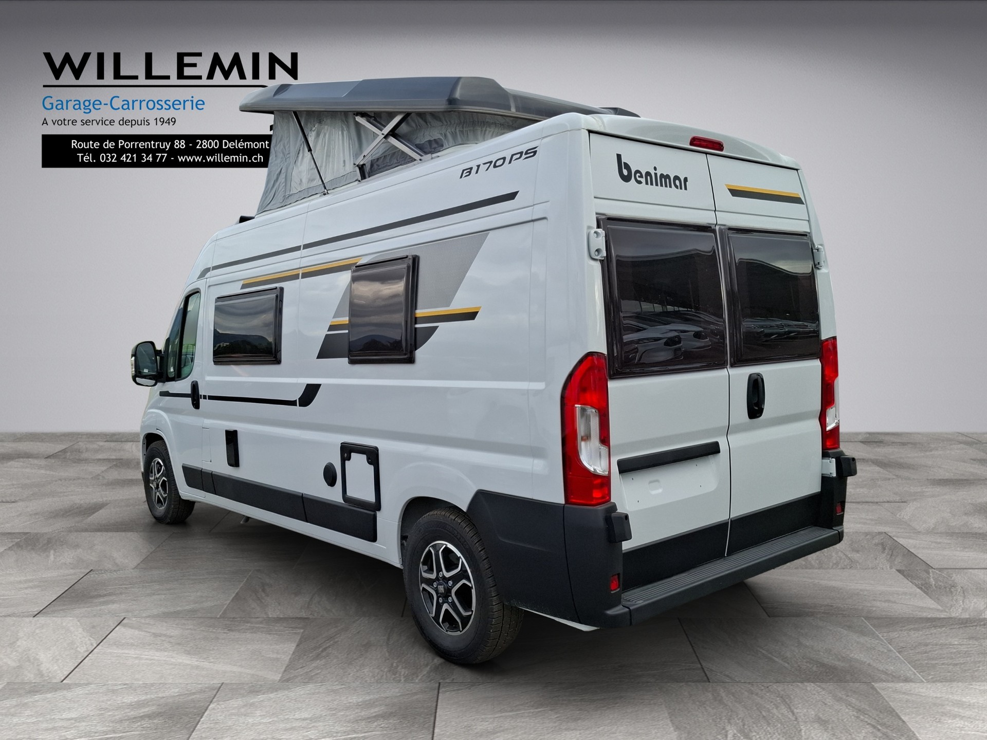 BENIMAR Benivan B170 Plus POP-UP Automatique (Toit relevable)-image-2