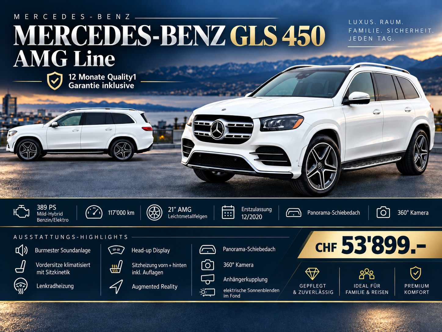 MERCEDES-BENZ GLS 450 AMG Line 4matic