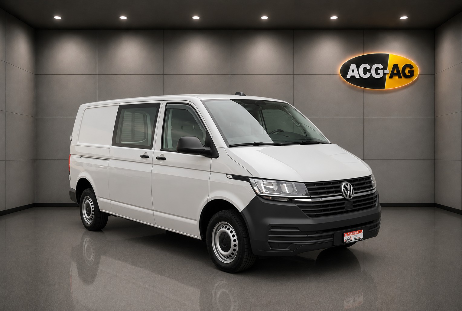 VW T6.1 2.0 TDI ** 3-Plätzer ** Lange Version ** Klimaanlage ** PDC Hinten ** Anh-Kupplung ** LTZ MFK 05.03.2026 ** Nutz-1142kg **-image-0