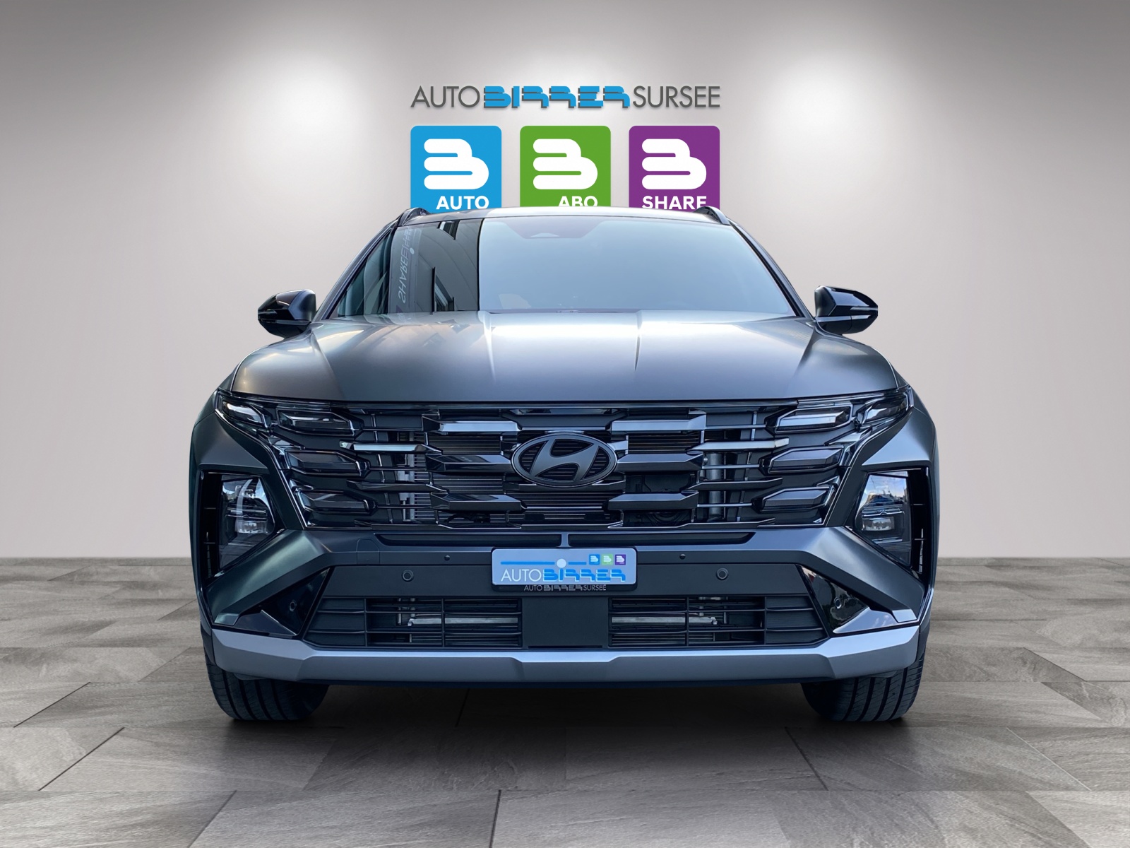 HYUNDAI Tucson 1.6 T-GDi HEV Origo Blackline 4WD-image-1
