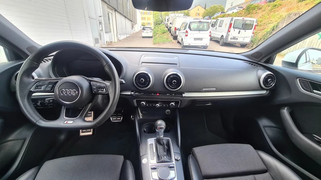 AUDI A3 Sportback 40 TDI Sport quattro S-tronic ** S-Line Modell ** Teil-Leder ** Gr-Navi ** PDC V+H ** LTZ MFK 13.03.2026 **-image-16