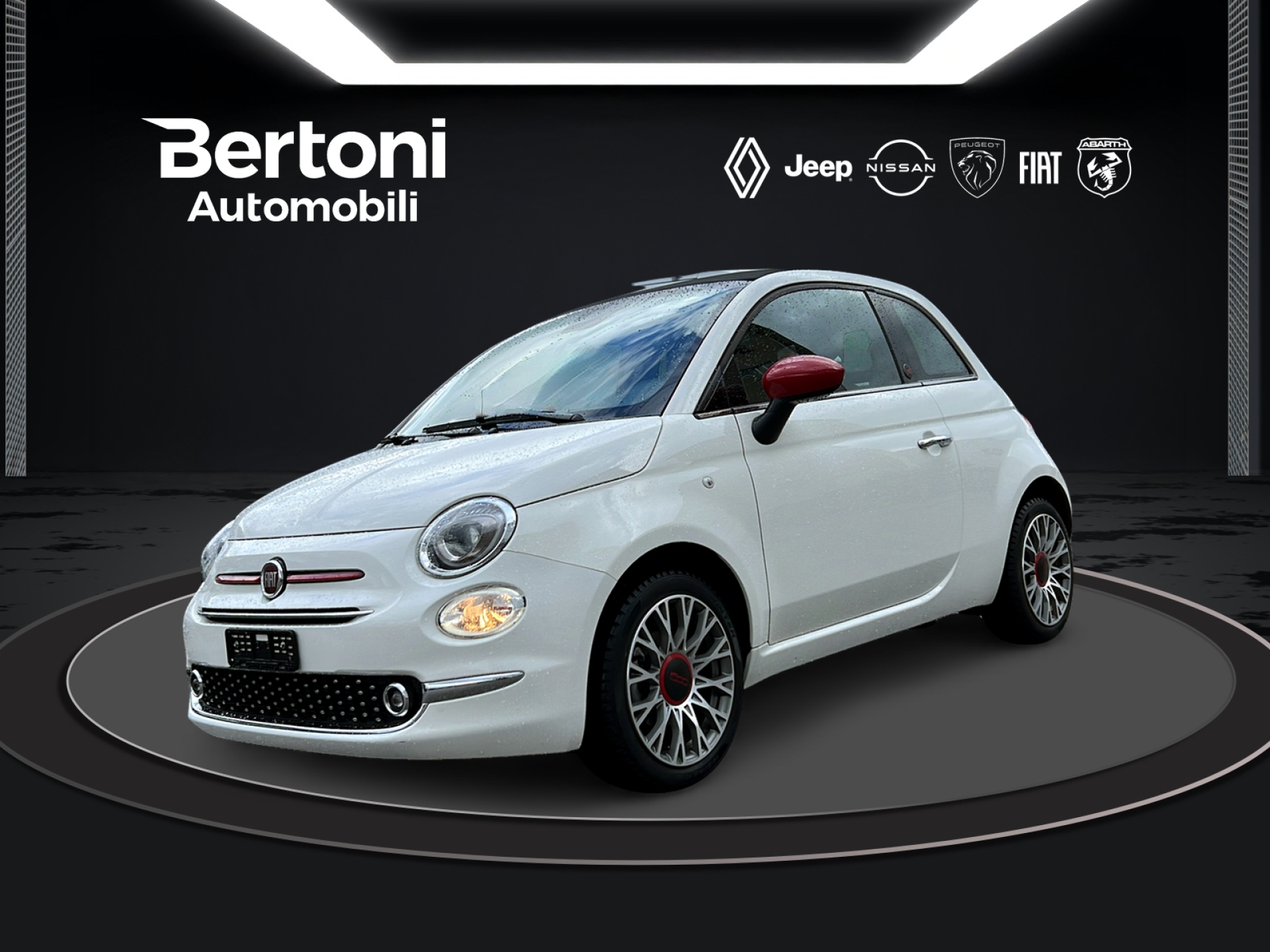 FIAT 500 C 1.0 Hybrid Red-image-0