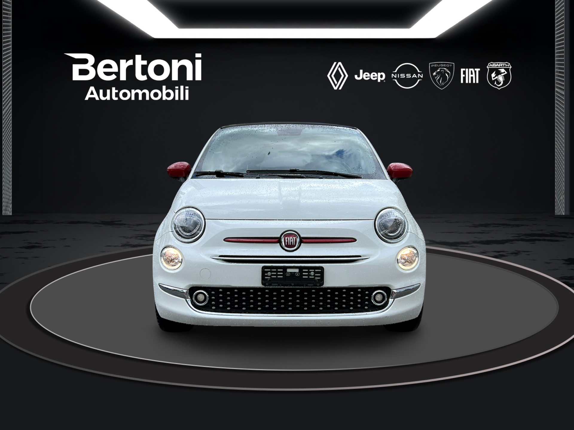 FIAT 500 C 1.0 Hybrid Red-image-1