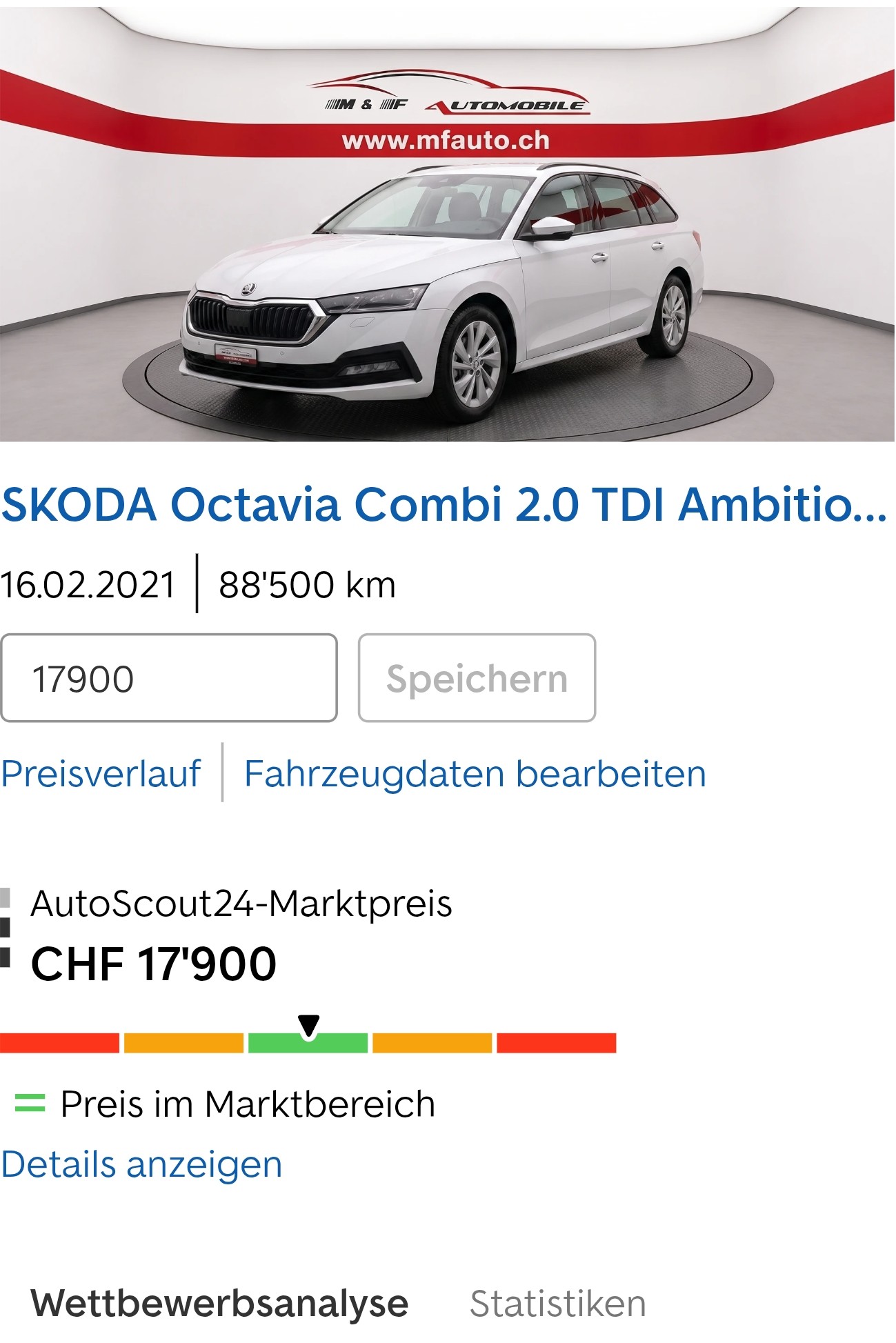 SKODA Octavia Combi 2.0 TDI Ambition DSG-image-17