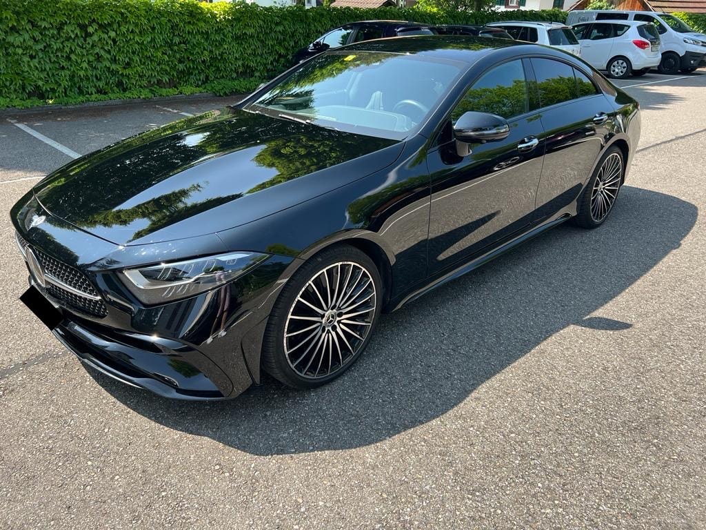 MERCEDES-BENZ CLS 220 d AMG Line | Premium | Burmester | DISTRONIC | 360° | Night Paket-image-0