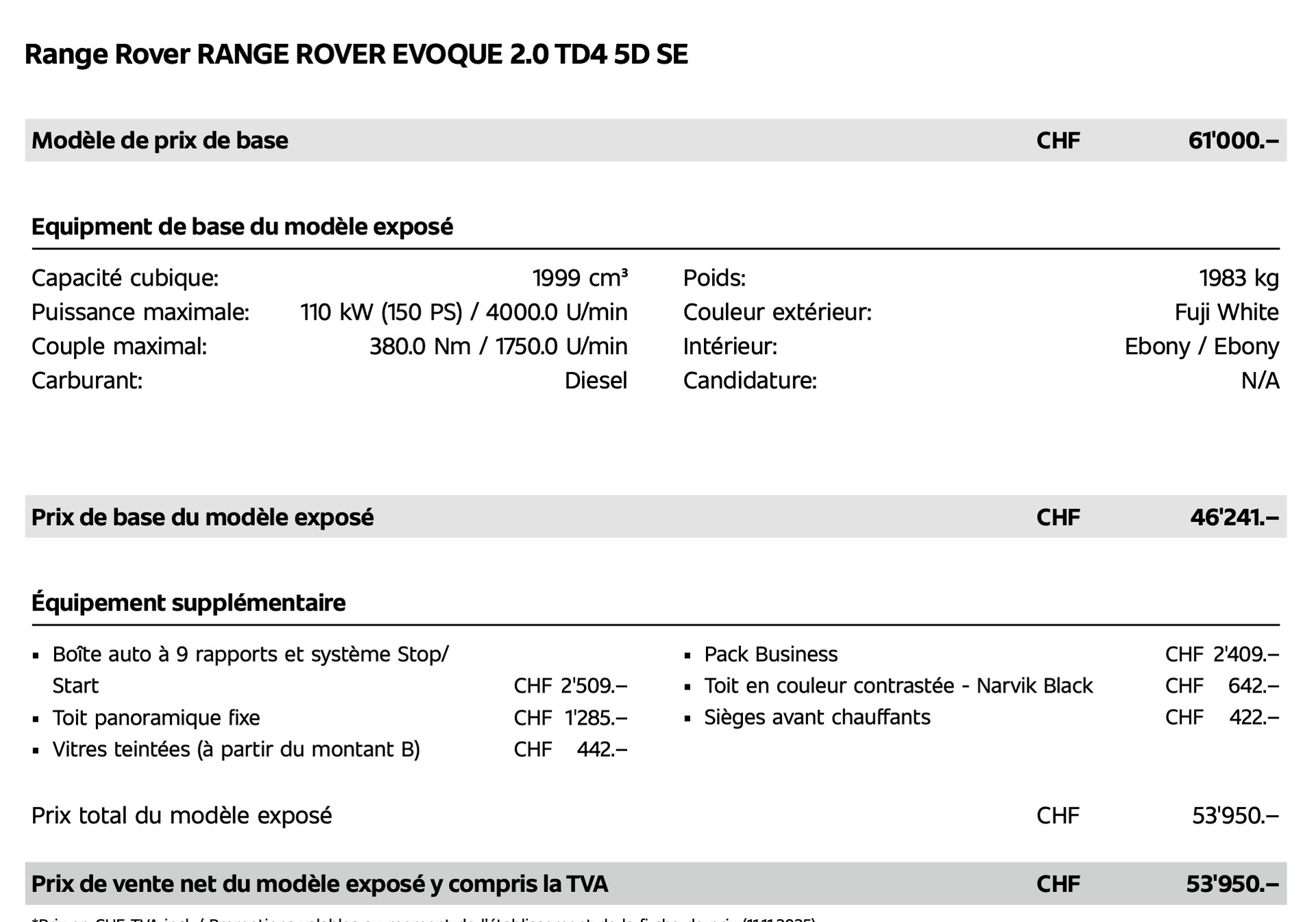 LAND ROVER Range Rover Evoque 2.0 TD4 SE AT9-image-9