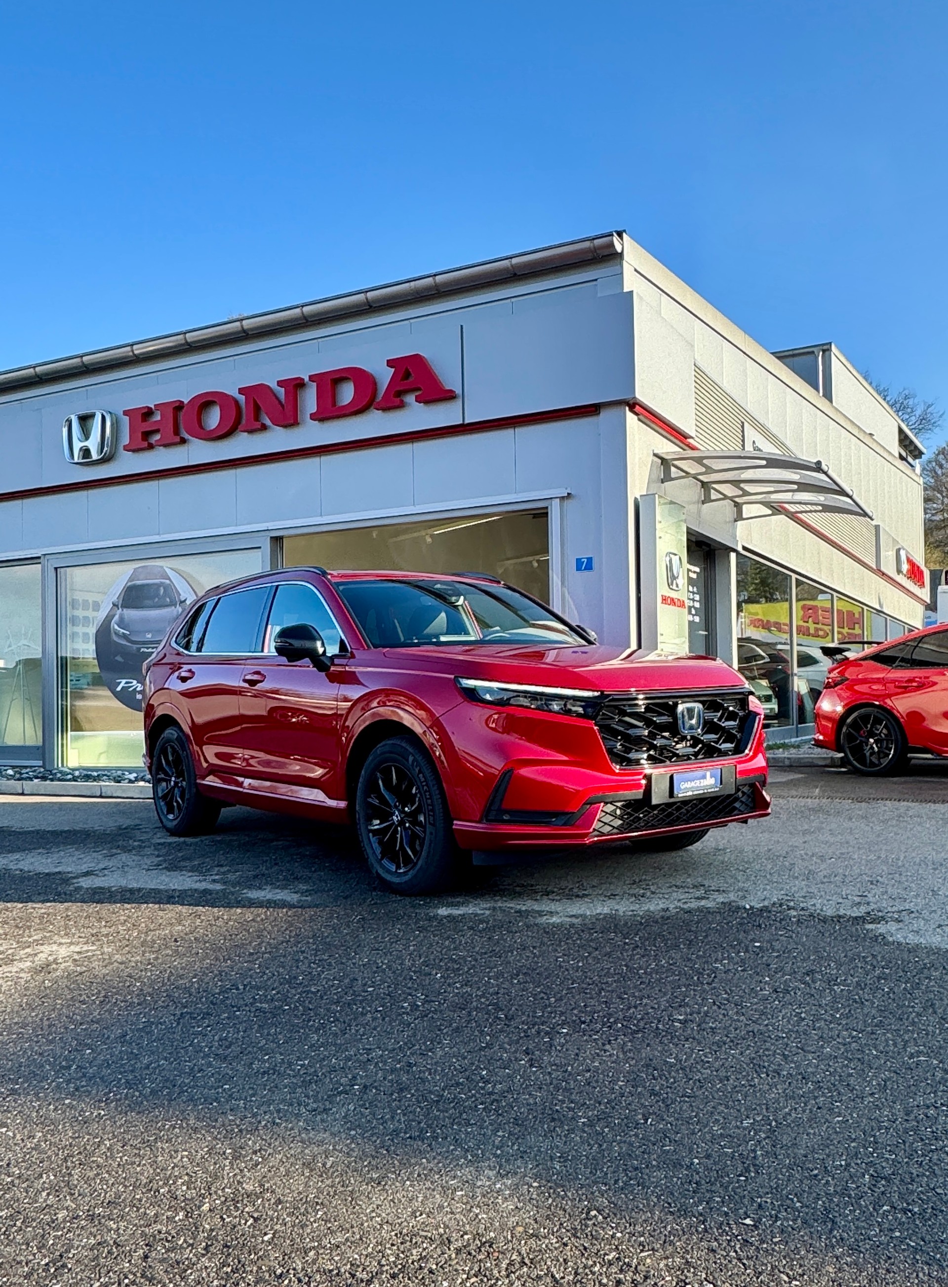 HONDA CR-V 2.0i MMD PHEV Advance 2WD Automatic Premium Crystal Red 1.9% Leasing Aktion