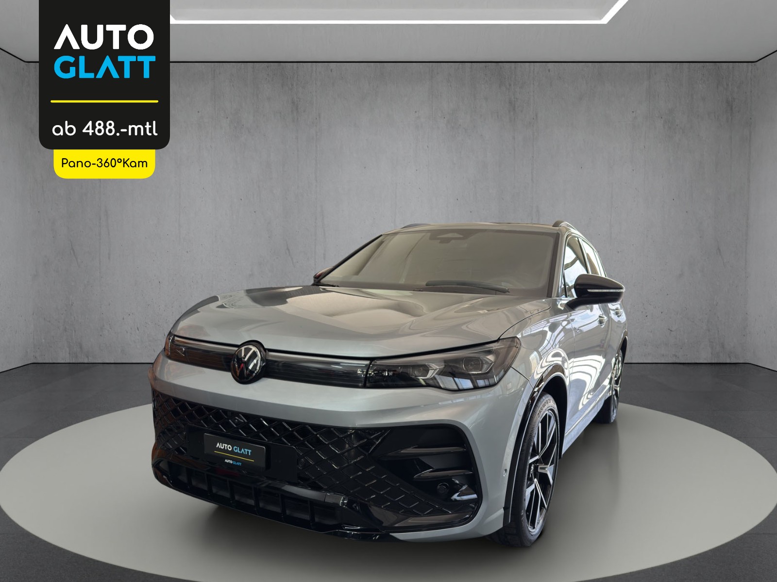 VW Tiguan 2.0 TSI DSG R-Line 4M. "Leder Varenna-Pano-360°Kamera-Black Style"-image-0