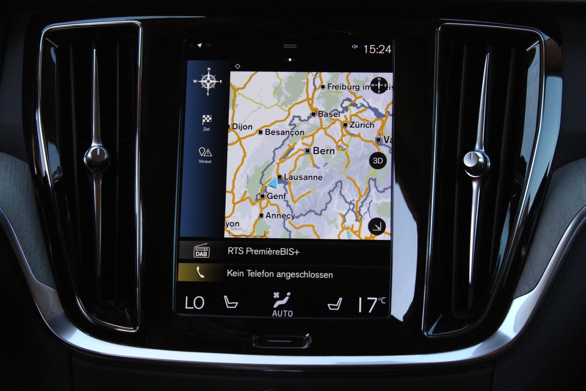 VOLVO V60 T6 eAWD Twin Engine Inscription Expression Geartronic - "Harman Kardon * Sièges Elec. Mém. * Head-Up Displ * Service Volvo"-image-15