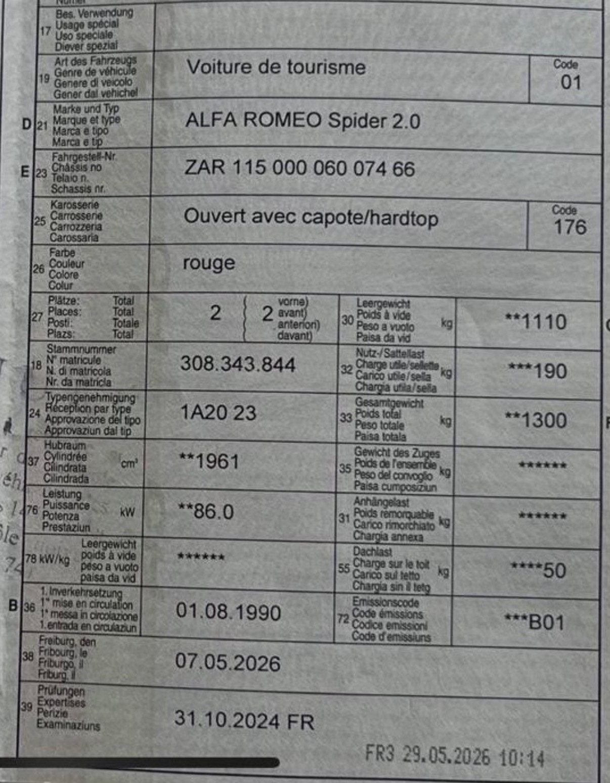 ALFA ROMEO Spider 2.0-image-14